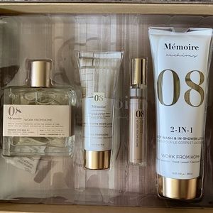 Work From Home by Memoire Archives, 4 Piece Gift Set for Unisex